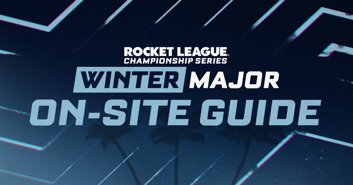 RLCS Winter Major OnSite Guide Rocket League Esports