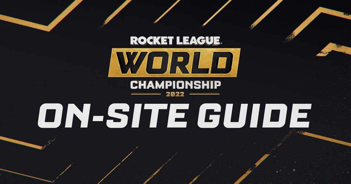 World Championship OnSite Guide Rocket League Esports