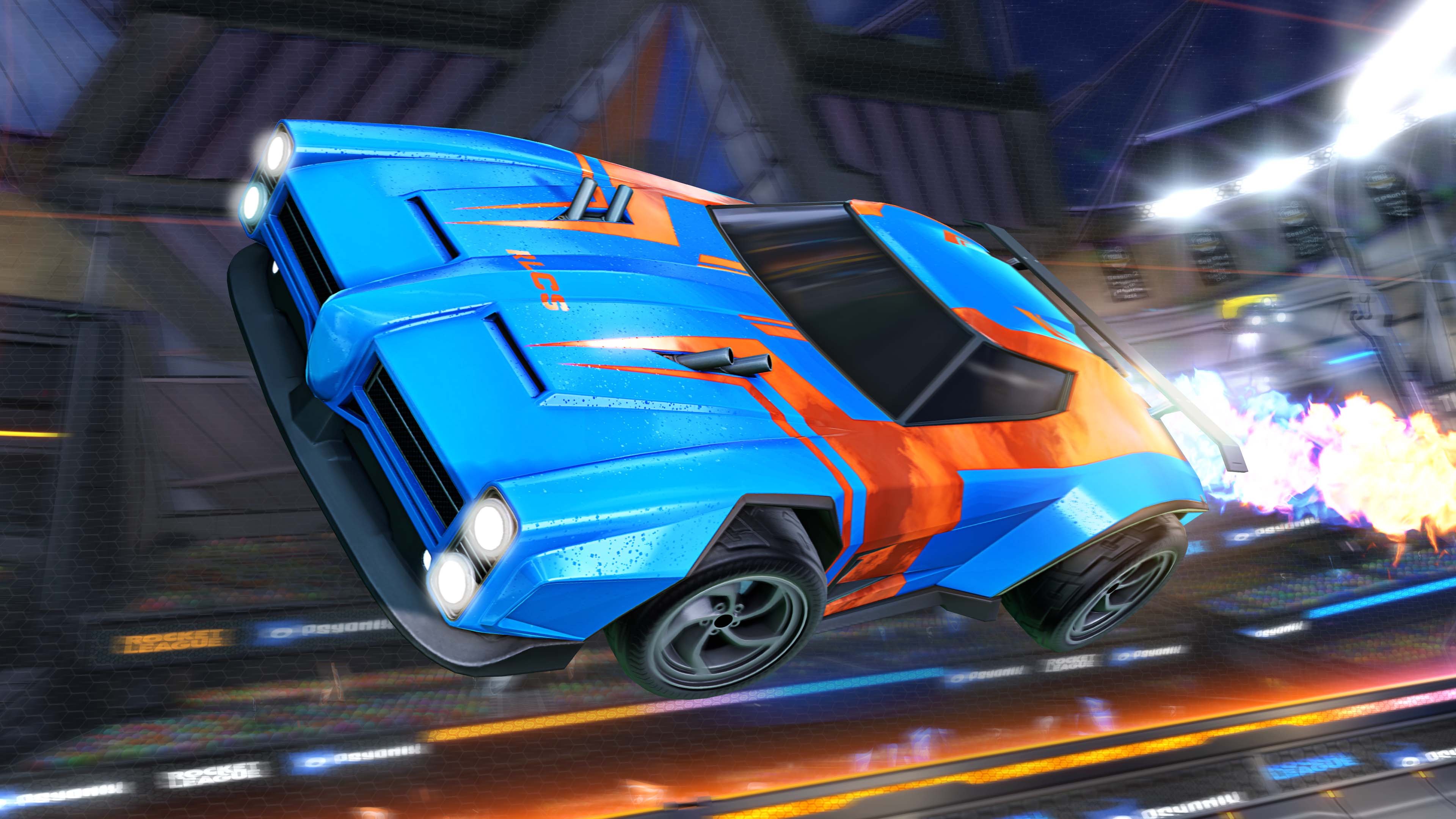 Entre para a ação da RLCS no Rocket League Fan Clash