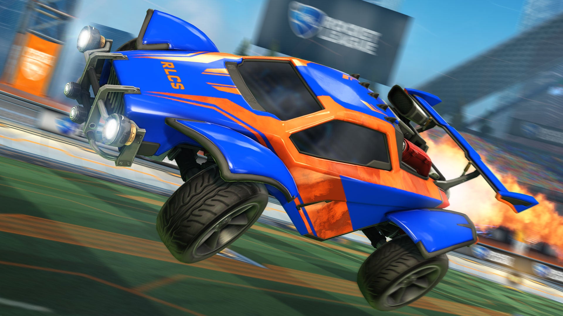 Entre para a ação da RLCS no Rocket League Fan Clash